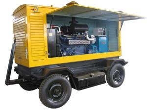 Wholesale SHX Mobile Diesel Generators Set 375KVA With Soundproof Canopy from china suppliers