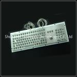 106 Keys Type Waterproof Keyboard , Industrial Grade Metal Computer Keyboard