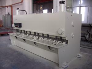 Wholesale Guillotine Type Hydraulic Shearing Machines For Plate , Metal Cutting Shears from china suppliers