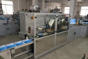 Composite Dental Bibs Plastic Paper Making Machine , 15KW Paper Making Machine