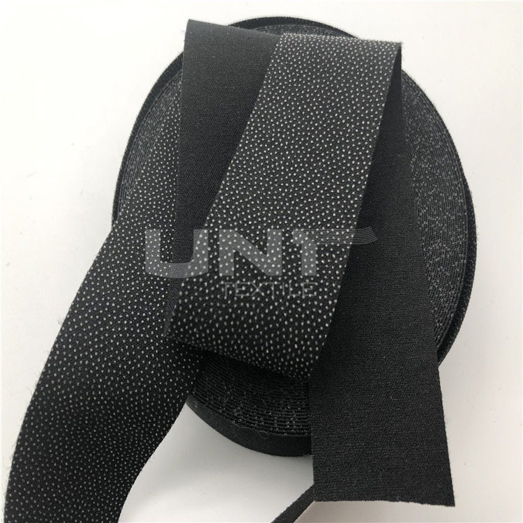 Hard Woven Fusible Interlining High Elasticity Waistband Interlining For Garment Pants