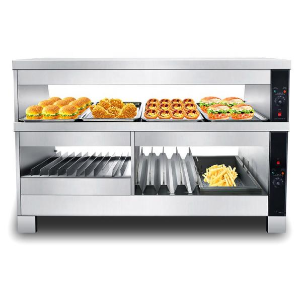 Restaurant Design Multi-functional Food Warmer Display Counter with 30-85C