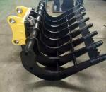 Huitong sells OEM 45 ton excavator attachment root rake with good after-sales
