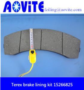 Wholesale Terex mining truck brake lining 15266825 from china suppliers