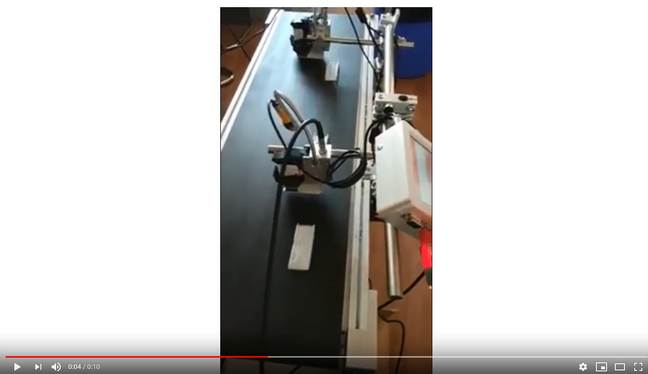 Date Code Inline Inkjet Printer Application