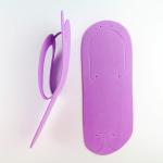 Holiday Pink Pedicure Foam Slippers Travel Shower Sandals Soft And Elastic