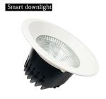 WIFI Bluetooth Smart LED Recessed Lighting , Commercial Recessed Downlight With
