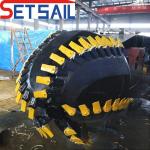 Zinc Spelter Aseptic Technique 8inch Diesel Engine Hydraulic Cutter Suction
