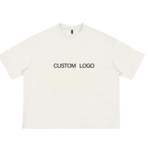 Wholesale Anti-wrinkle Custom Eco-friendly T-shirt Bag Black and White Blank Unisex T-shirts for Men XS-3XL from china suppliers