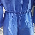 175*140cm CE Type5 6 En1149 Disposable Isolation Hooded Coverall for Chemical