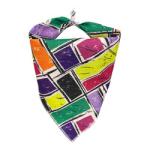 Square Triangle Funny Dog Bandanas Custom Logo Dog Wearing Bandana