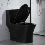 1.28 GPF 1 Piece Comfort Height Elongated Toilet Bowl Water Closet