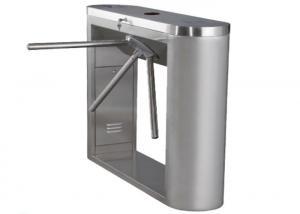 China Hotel Heavy Duty Controlled Access Turnstiles Security 30 Person Per Minute on sale