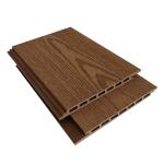 Waterproof 3d Exterior Wpc Decorative Wall Panels 177 X 28mm Anti Uv Eco