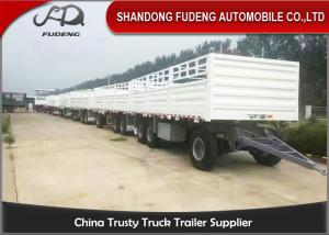 Wholesale 30000 - 50000kg Side Panel Draw Bar Trailer Mechanical / Air Suspension from china suppliers