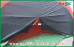 Air Tent Camping DIA 10m Outdoor Print Inflatable Spider Tent With Four Side