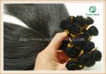 Hand tied weaviing Brazilian 5A virgin remy hair,YAKI straight hair extension