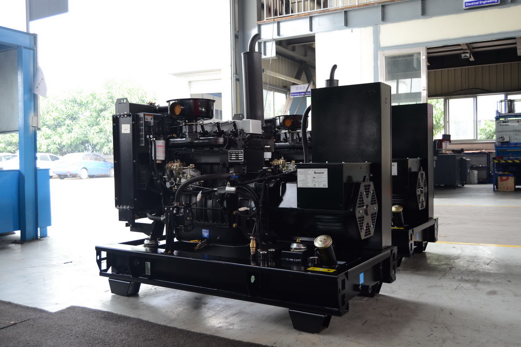 SDEC Movable Chinese Diesel Generator Open Frame Type 140KW 175KVA