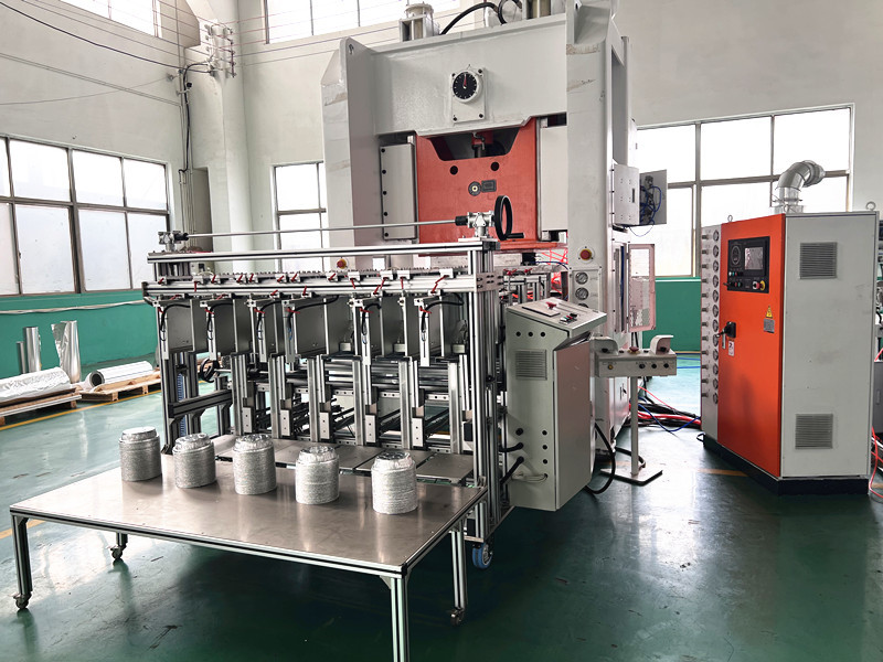 35-70 Strokes/min Aluminium Foil Plate Making Machine for High Pressure