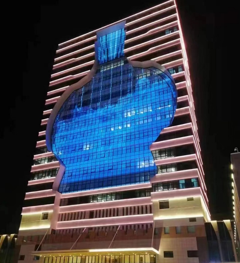 Indoor pantalla led transparente y flexible exterior indoor flexible screen full color window transparent led display for store