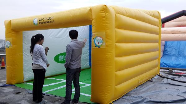 Outdoor Large Blow Up Event Exhibition Party Tent With Led Light Inflatable