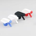 White PET Lotion Bottles with Flip Top Closure Customizable Mould Labeling