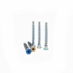 Customized Furniture Screws Straight Repair Countersunk Head Hexagonal Socket