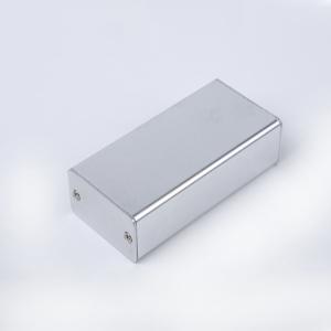 Wholesale Small Lightweight Aluminum Case Width 40mm Height 25mm Length 80mm In Anodized Silver For DIY Project Box from china suppliers