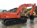 sell 20 ton Japan excavator Hitachi EX200-5 with breaker line and good working