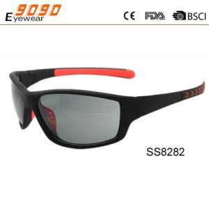 Wholesale New style fashion sports sunglasses ,made of plastic , Lens with Flash Mirror from china suppliers