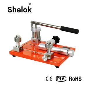 Wholesale Benchtop pneumatic -0.095~10MPa pressure calibrator pressure gauge calibration machine from china suppliers