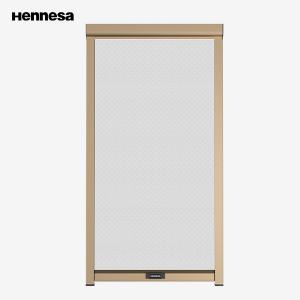 China Wall Mounted Retractable Screen Window With Plastic Handle - White on sale