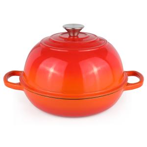 Wholesale 6 QT Enameled Cast Iron Dutch Oven – Perfect For Sourdough Baking, Braising, And Slow Cooking from china suppliers