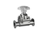 Tri - Clover / Clamp Diaphragm Stainless Steel Valves EPDM Sealing For Food /