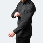 Knitted Men's Linen Pro Club Heavyweight Cotton Fabric Work Shirts for Italian