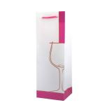 Custom Printed Thick Paper Wine Liquor Bags Packages Wholesale Manufacturer