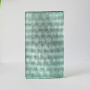 Wholesale Decorative Art Gallery Laminated Mesh Glass Art Museum Laminated Glass Metal Mesh from china suppliers