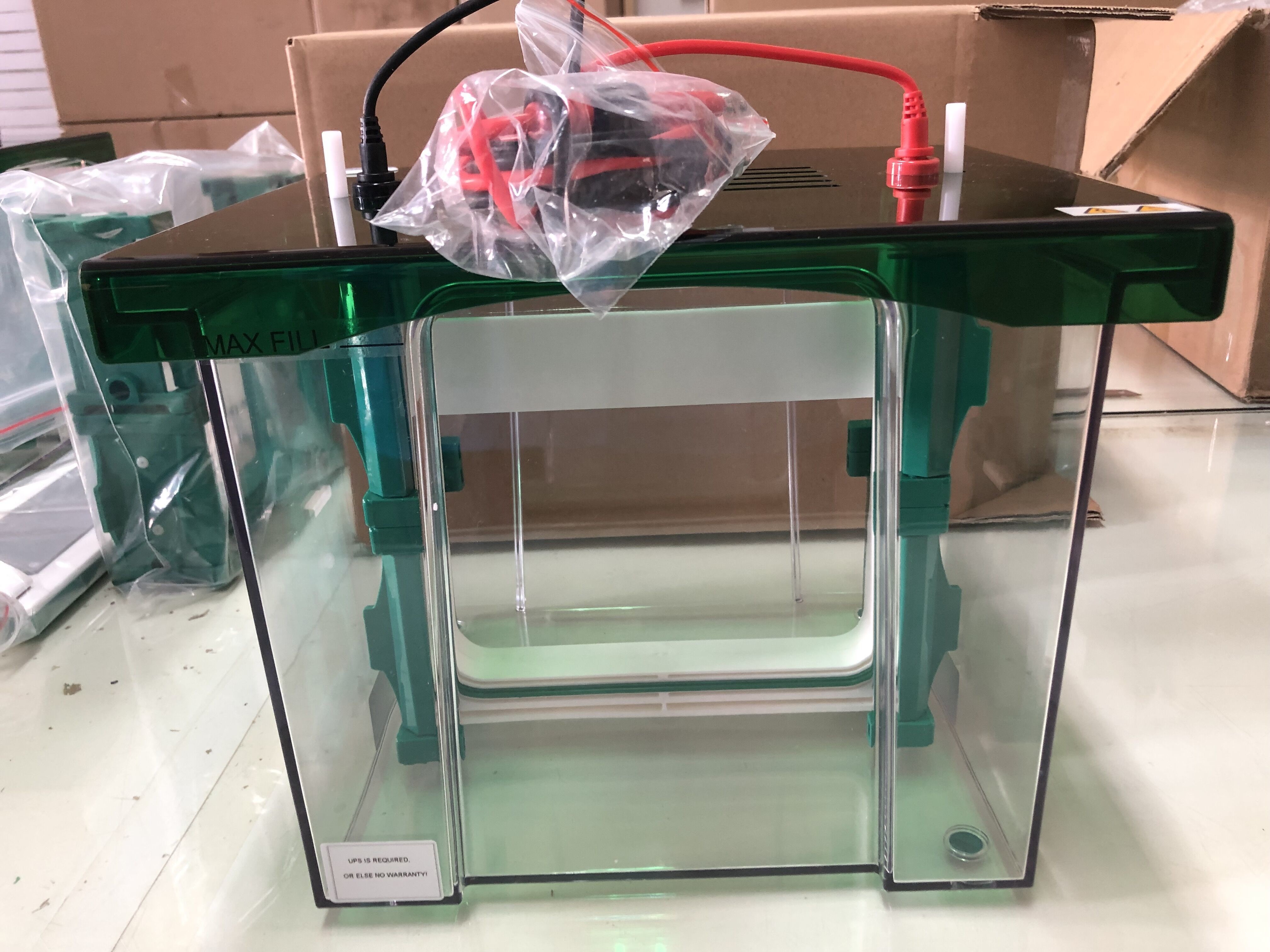 3500 ML Gel Electrophoresis Equipment JY-CZ-BL Rapid SSR Vertical Electrophoresis