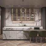 Solid Wood Kitchen Cabinets Modern Model Kitchen Furniture Kitchen Cabinet Set