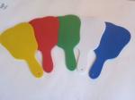 DENTAL OFFICE CHAIRSIDE MOLAR TOOTH -SHAPED PATIENT FACE MIRRORS PLASTIC