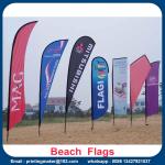 Custom Outdoor Feather Banner Flags with Dye Sublimation Printing