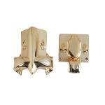 Casket Cross 37×13.7cm Gold Color PP Material Coffin Cross Crucifix