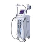 Beauty Vacuum RF Slimming Machine , Standing Cellulite Vacuum Roller Machine