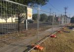 3.0mm Steel Site Fencing Welding Hot Dip Galvanized Metal