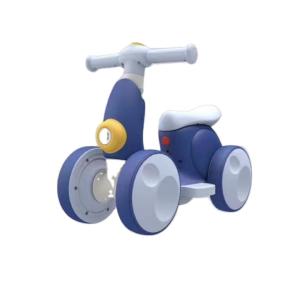 Wholesale Battery Powered Music Lighting Scooter for Kids 6V Ride On Electric Balance Car Toy from china suppliers