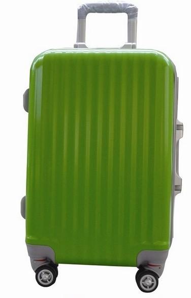 Aluminum Mouth PC ABS travel trolley luggage cases bag from baigou biggest