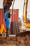Earth Auger 8000 Nm For 10-20 Tons Loader Excavators