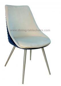 Wholesale Velvet Upholstered Stainless Dining Chair Livingroom Chair Leisure Chair from china suppliers