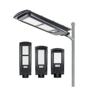 China Integrated 200W Solar Street Light IP67 Waterproof Motion Sensor Remote Control on sale