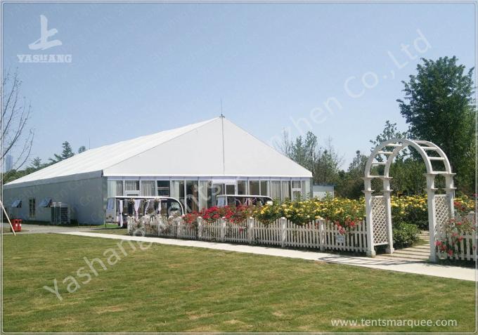 Luxury Wedding  Tent Marquee Decorated with Noble and Gorgeous Linings and Lightings